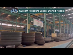 ASME Stamp Carbon Steel หมวกจานกลมสําหรับอุปกรณ์ความดัน