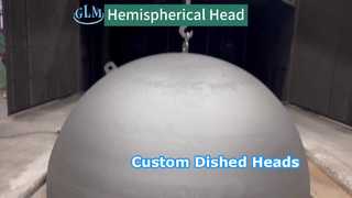 การทำความร้อนและการดับทำให้ฝาครอบปลายครึ่งทรงกลมคุณภาพสูง