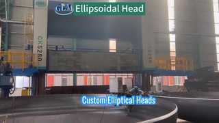 หัวเหล็กทรงรีเหล็กคาร์บอนขนาดใหญ่สั่งทำพิเศษ พร้อมการเจียรและการเอียง