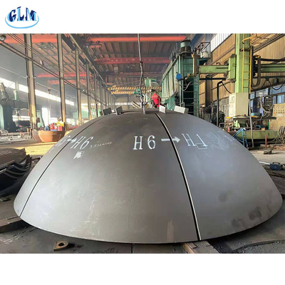Sa516 Gr70 100mm หัวถังครึ่งโลก ASME เหล็กไร้ขัด