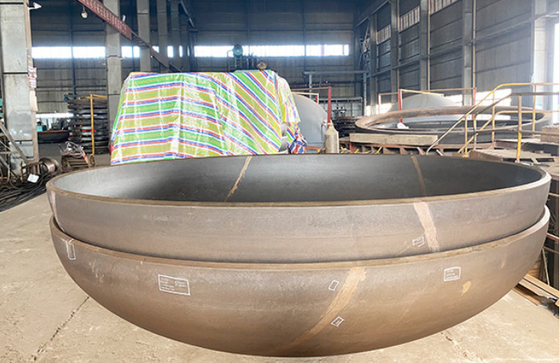 12000MM 3MM Ss304 หัวจานแบบครึ่งทรงเอลิปติก ขนาด 2 ถึง 1 กลม