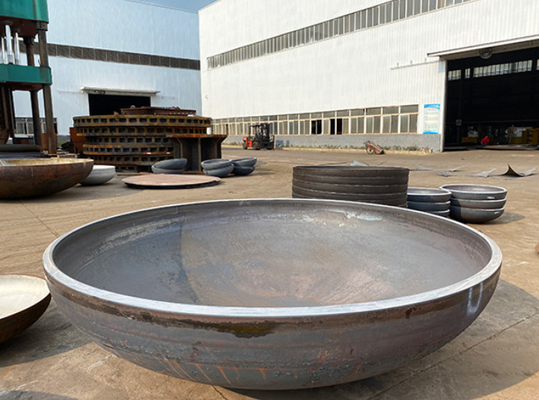 2mm ASME CODE รูปแบบ PED ขนาดหัวถังครึ่งกลม