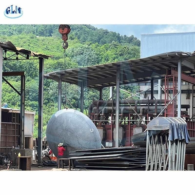 2700mm Dia เหล็กไร้ขัด Hemispherical สวยกระจกหัวสําหรับภาชนะความดัน