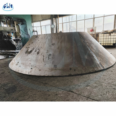 5800mm กว้าง Toriconical Cone หัวจานหมักสําหรับภาชนะความดัน