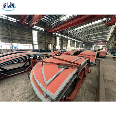 แผ่นเปลือกทรงกลมสแตนเลส 3300*38 พร้อมเทคนิคการอัดร้อนสำหรับถังแรงดัน