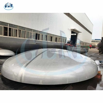 6000mm กว้าง ถัง Lpg หัวจาน โลหะ ถังแก๊ส หมวกสแตนเลส