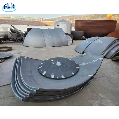 Sa516 Gr70 100mm หัวถังครึ่งโลก ASME เหล็กไร้ขัด