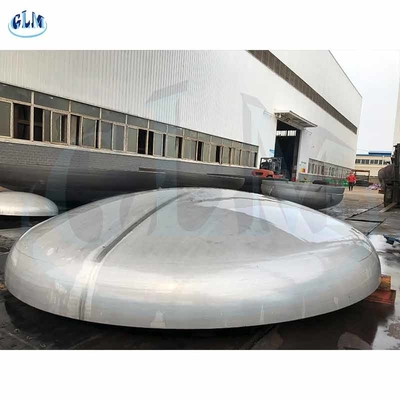 3MM 6000MM หัวจานเหล็กไร้สแตนเลส PED หัวถังครึ่งทรงเอลลิปไซด์