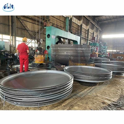 PED GB หัวกระจกทรงกลมกระจกแรงดัน ปลายถังปก ISO45001