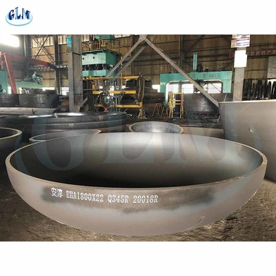 Q345R 1800mm กว้าง 300mm ความหนา เครื่องดัน หัวจาน ปลายจาน ผลิต