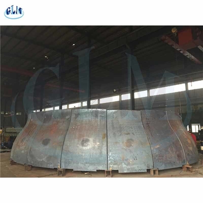SA516 GR60 ภาชนะความดัน ปิดปลายท่อ Fittings หมึกหัวจาน 300mm
