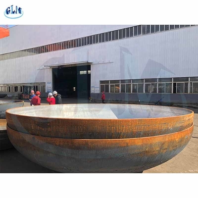 316L 321 สแตนเลส ทานกระจกหัวชนิดของจาน ปลายในภาชนะความดัน
