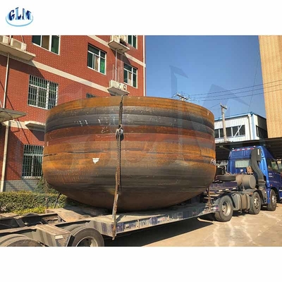 ASME SS316L ปลายหัวจานทรงกลมสําหรับภาชนะความดัน