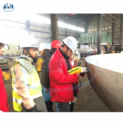 2MM 800MM ถังเหล็กไร้สแตนเลส หัวจาน หัวปลายท่อครึ่งทรงเอลิปไซด์ SS316