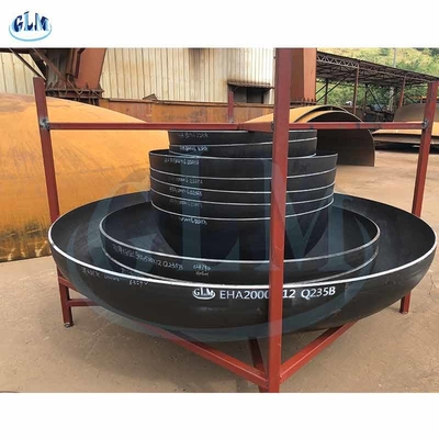 สแตนเลสคาร์บอน Asme หัวจานทอริสเฟอริกัล 600mm ถึง 4000mm กว้างสําหรับภาชนะความดัน