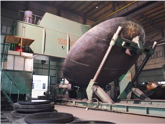 1000MM 10000MM สแตนเลส หม้อหัวท่อปรับปลายหมวก ASME