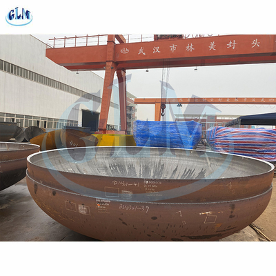 Diatemer 1900mm ความหนา 12mm SA 516 Gr 70 หัวจานกลม 2: 1 สําหรับเรือ
