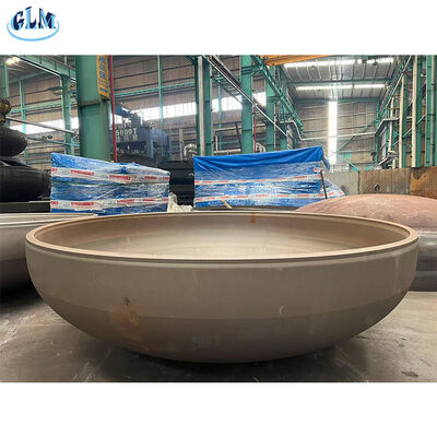 การกดเย็น ความหนาของหัวจานแบบกลม 3 mm ถึง 50 mm เหมาะสําหรับอุตสาหกรรมเคมีที่เก็บและถังความดัน